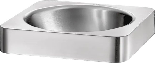 Delabie Aufsatzbecken QUADRA Edelstahl 1.4301 satiniert silber B/T/H: 38 x 38 x 3 cm - Bild 1