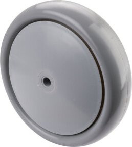 BS Polyurethanrad B39.200 in Grau aus Kunststoff - Bild 1