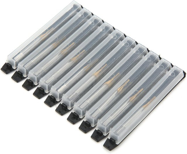 10 Stück Koogeelife HSS Schraubbohrer M0.9x0.225 aus Edelstahl in Silber für Fahrradreparatur und Maschinenbau - Bild 1