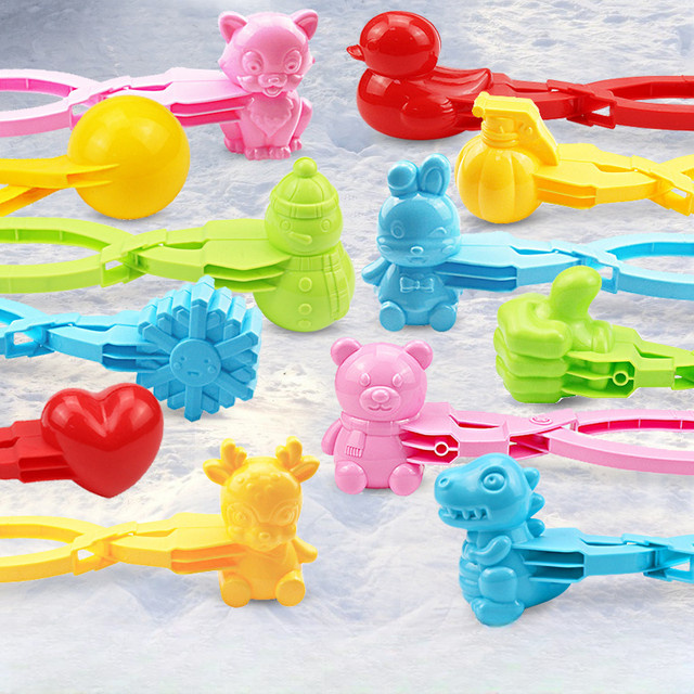 MYGVN Schneeball Klemme Ente, Schneeball Werfen Werkzeug, Outdoor Spielzeug - Bild 1