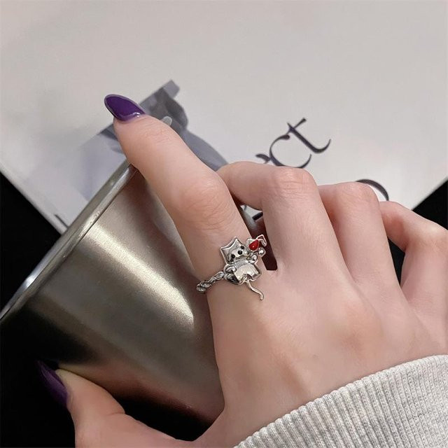 Ring Kupfer, gray, Damen, Offener Ring - Bild 1