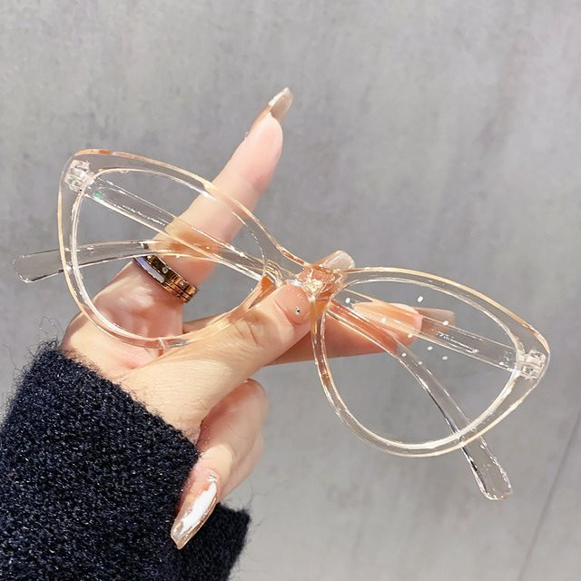 Hindfield Korrektionsbrille Cat Eye, Vollrand, transparent, Kunststoff - Bild 1