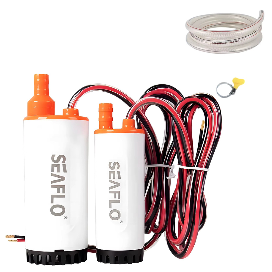 Seaflo Miniatur-Tauchpumpe DC12V in Weiß für Wohnmobile und Fahrzeuge mit hohem Durchfluss - Bild 4