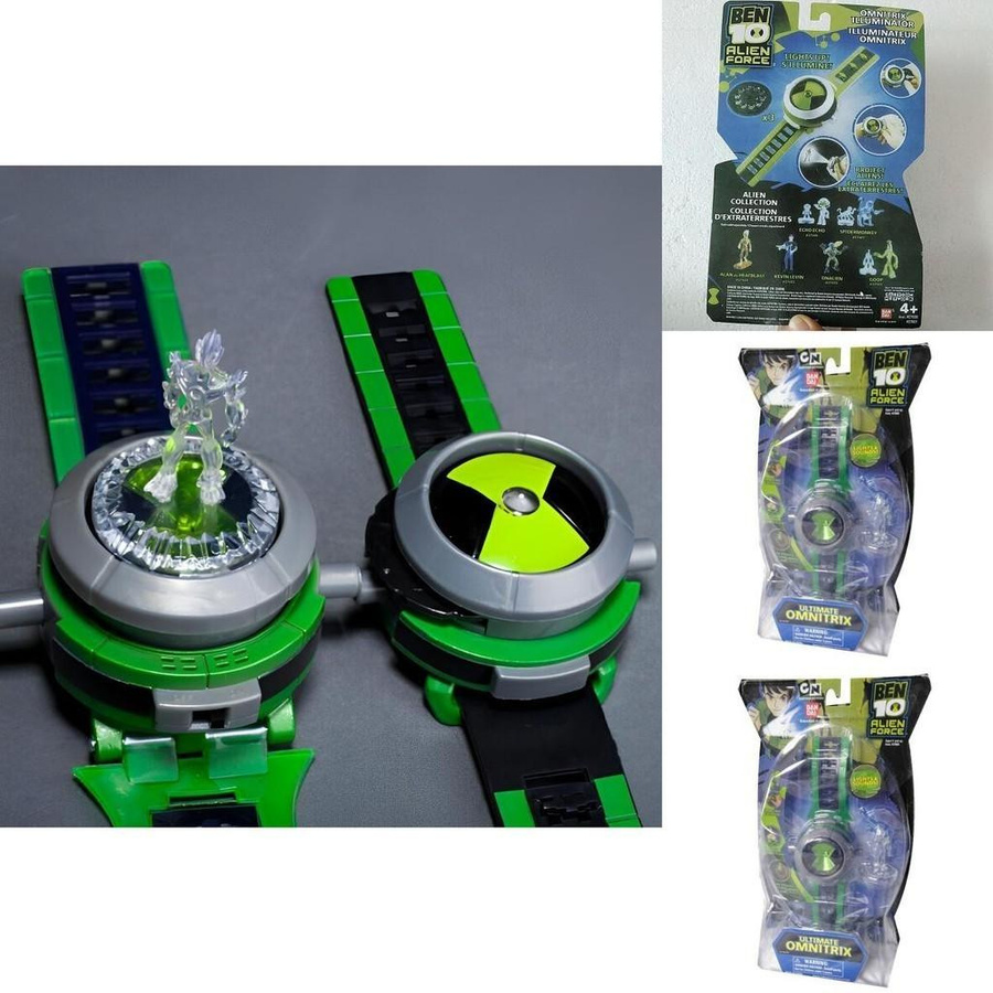 Ben10 Omnitrix Projektionsuhr mit verstellbarem Armband und Drehfunktion - Bild 3