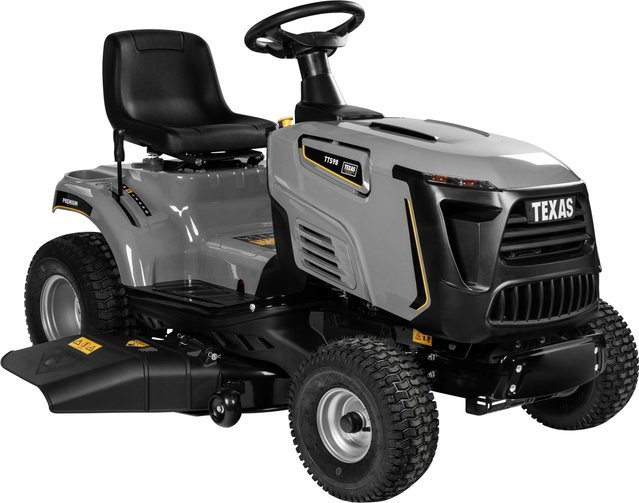 Texas Benzin-Rasentraktor Premium TTS98 mit Anhängerkupplung und Mulching Plug - Bild 1