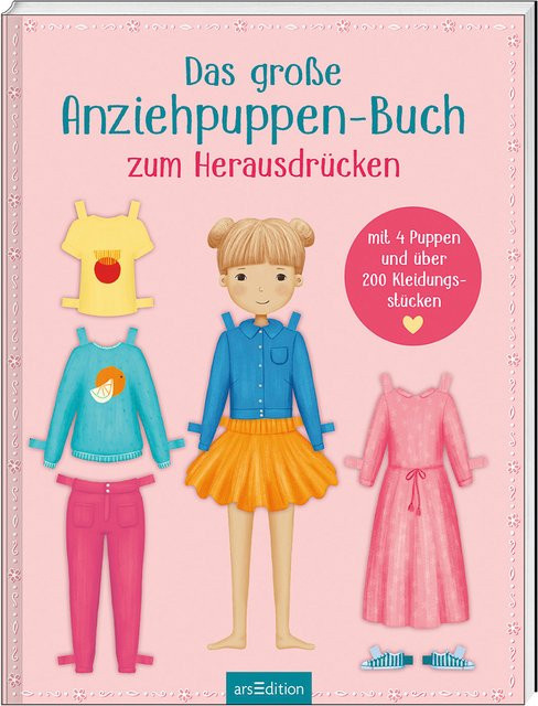 Ars Edition GmbH Anziehpuppen-Buch, zum Herausdrücken - Bild 1