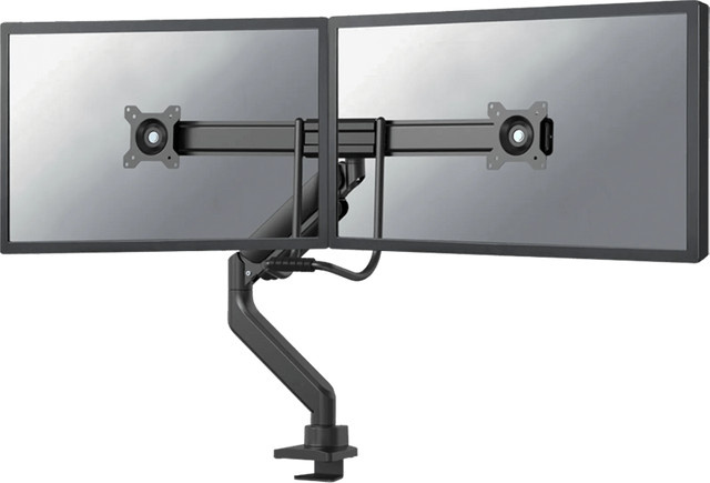 Neomounts NEXT Core DS75-450BL2 Gasgefederte Monitorhalterung mit Crossbar in Schwarz - Bild 1