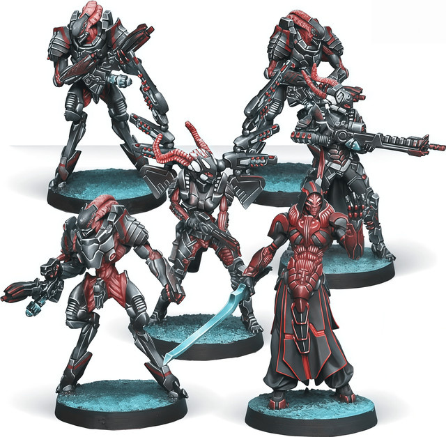 EVANOVM Fantasy Schachfiguren, unbemalt, Harz, Set / Bundle - Bild 1