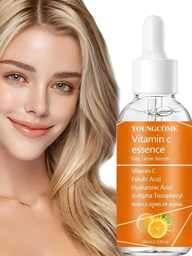 YOUNGCOME Vitamin C Serum mit Ferulasäure, Hyaluronsäure und Kollagen - Bild 3