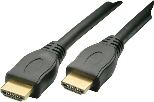 Schwaiger HDMI-Kabel mit Ethernet/LAN in Schwarz, 2 m Länge für UHD-Übertragung - Bild 3