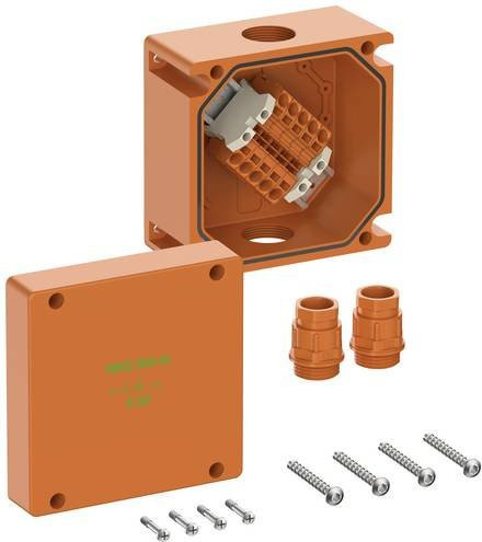 Spelsberg Abzweigkasten 86238201 in Orange mit IP66 Schutzart, B/T/H: 11,0 x 16,0 x 16,0 cm - Bild 1
