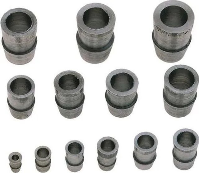 Peddinghaus Hammerringkeil in Silber aus Stahl, Durchmesser: 17 mm, Höhe: 23 mm - Bild 1