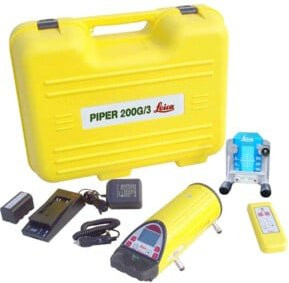 Leica Piper 200G Package LC3R Kanalbaulaser in Gelb - Bild 1