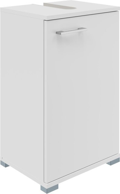 Fackelmann Waschbeckenunterschrank Easy, weiß, stehend, B: 40 cm, H: 67 cm, T: 32 cm - Bild 1