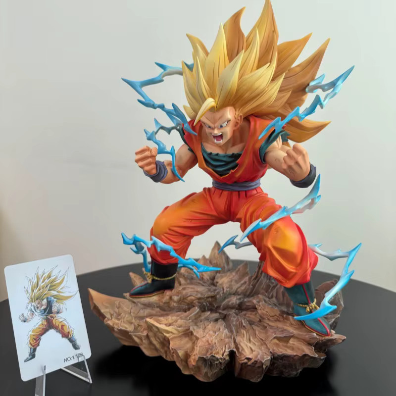 Bandai Dragon Ball Son Goku SSJ3 Goku, Actionfigur, 33cm, Kunststoff - Bild 5