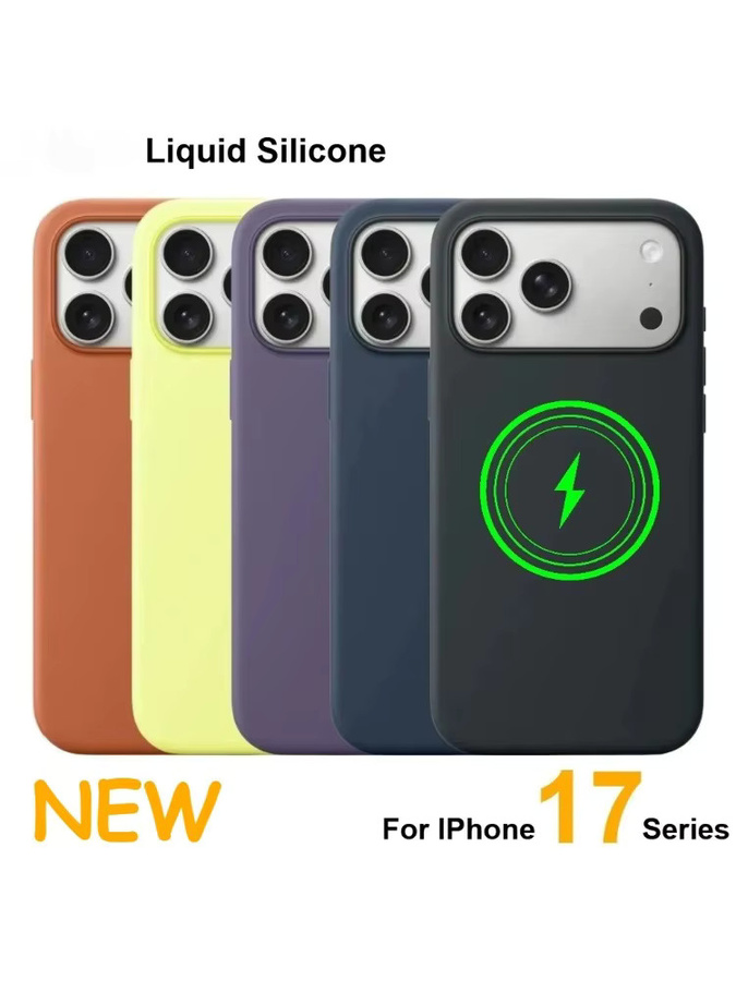 Apple Original Flüssigsilikonhülle für iPhone 17 Pro Max, 17 Pro, 17 und 17 Air mit Kamerakontrollfunktion und MagSafe Kompatibilität, Farbe: Grün - Bild 4