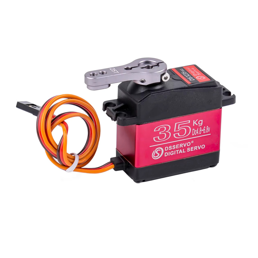 wishiot DS3235-Servomotor, Vollmetallgetriebe, 35 kg, DIY-Spielzeugteile - Bild 2
