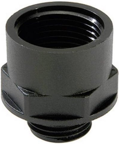 Wiska ATEX EX-KEM Kabelverschraubung Erweiterung M20 M25 aus Polyamid in Schwarz RAL 9005 - Bild 1