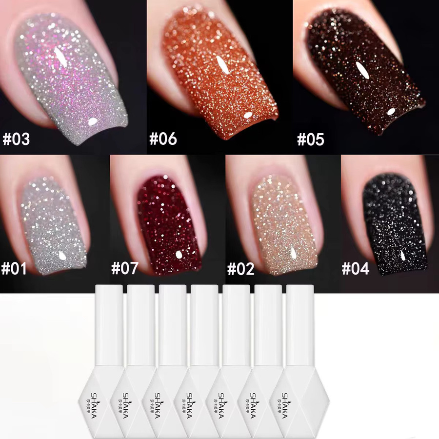 SHAKA Nagellack, Blitzrot, Schimmernd - Bild 2