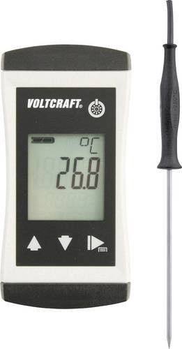 Voltcraft PTM-120 Temperatur-Messgerät mit Pt1000 Fühler in Weiß, Messbereich -70 bis 250°C, Schutzart IP65 - Bild 1