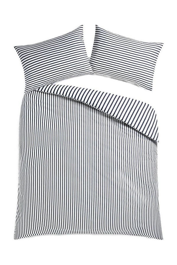 Next Bett-Set aus recyceltem Polyester und Baumwolle mit Bettbezug und Kissenbezug - Bild 1