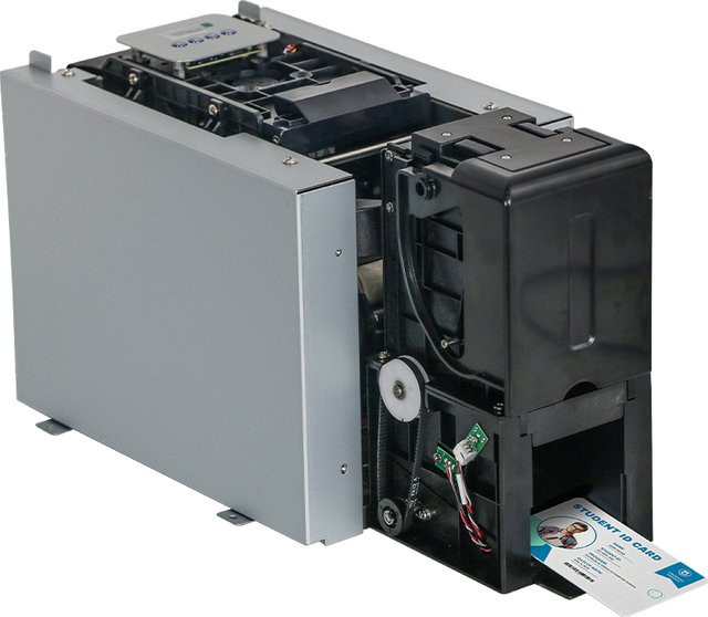 MS-S22 Eingebetteter Doppelseitiger PVC-Kartendrucker für ID-Karten und Eventausweise mit YMCKO Farbdruck - Bild 1