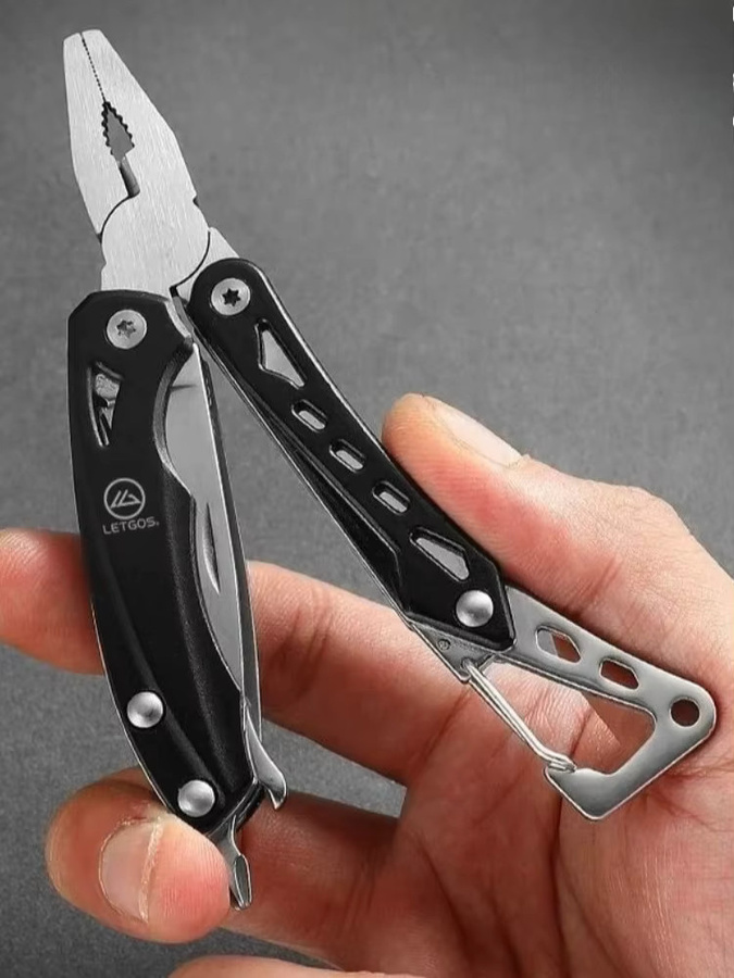 MIJIA Multifunktionszange aus Edelstahl in Schwarz, faltbares Kombinationswerkzeug und taktisches Taschenmesser für Outdoor-Ausrüstung - Bild 5