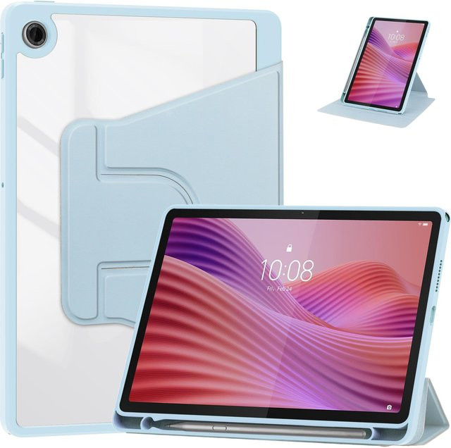 Transparente Tablet-Hülle mit Stifthalter für Tab10.1 und m10 4th, Blau - Bild 1