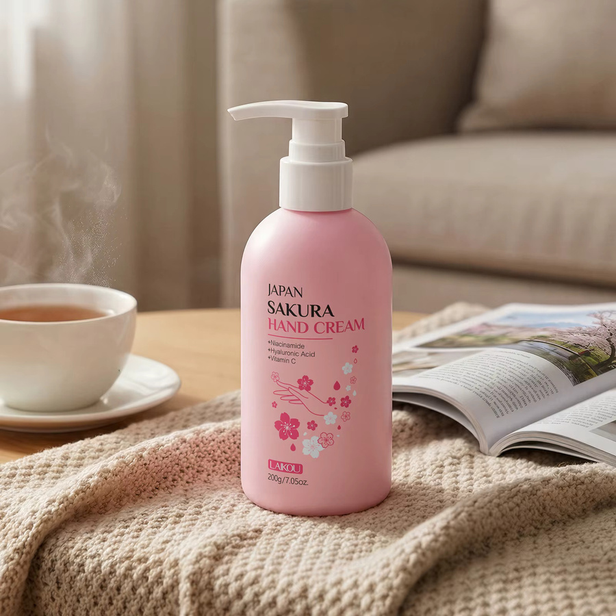 LAIKOU Japan Sakura Handcreme, 200g - Bild 3