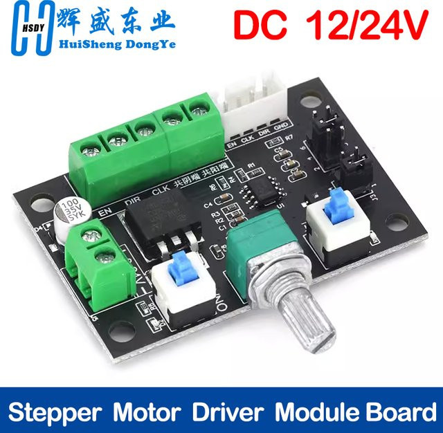 HUISHENGYUFA Schrittmotor Treiber Controller PWM Pulssignal Generator Modul für DC 12V 24V - Bild 1
