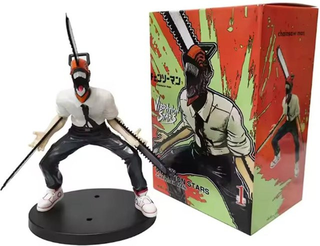 Fashnics Chainsaw Man Power Denji Actionfigur, 18cm, PVC - Bild 1