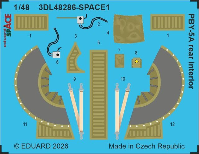 Eduard PBY-5A Rear Interior, Space - Bild 1