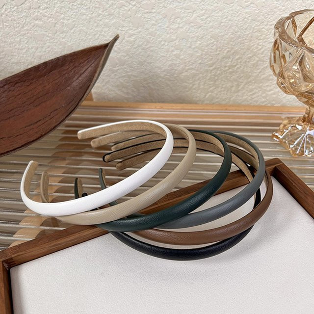 JIJIANSHI Stirnband, Leder, Damen - Bild 1