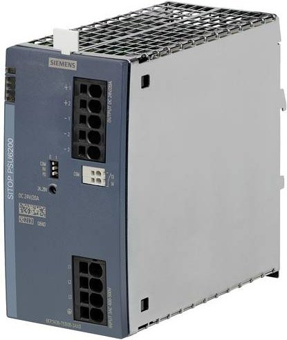 Siemens Hutschienen-Netzteil 6EP34367SC003AX0 in Grau - Bild 1