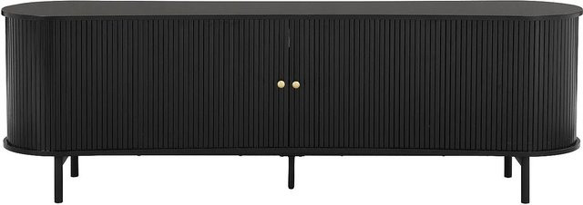 Vente-unique TV-Board Sevato in Schwarz mit einer Breite von 180 cm - Bild 1