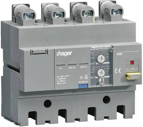 Hager FI-Block HBT160H 4polig 160A 220 V 415 V - Bild 1