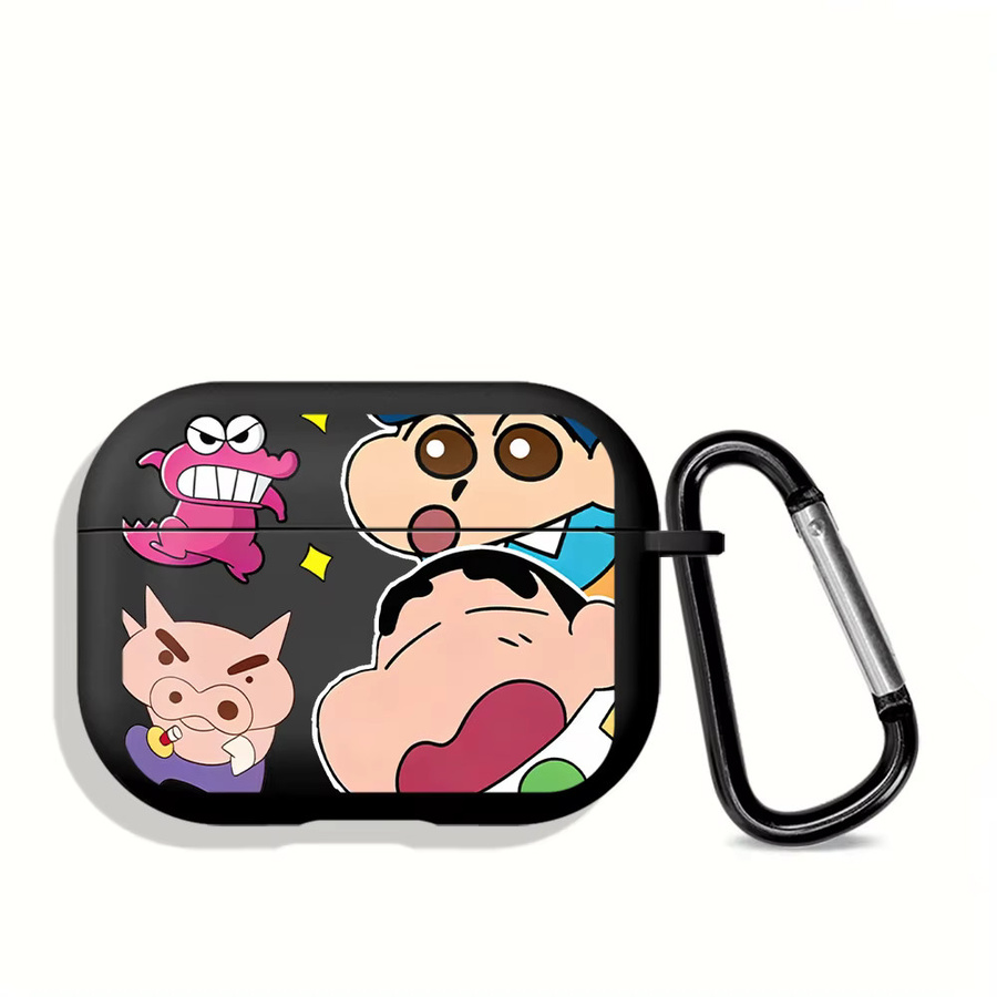Cartoon Crayons Shinchan Schutzhülle für Apple AirPods Pro 1 2 3 und AirPods 4 Kopfhörer Case - Bild 5