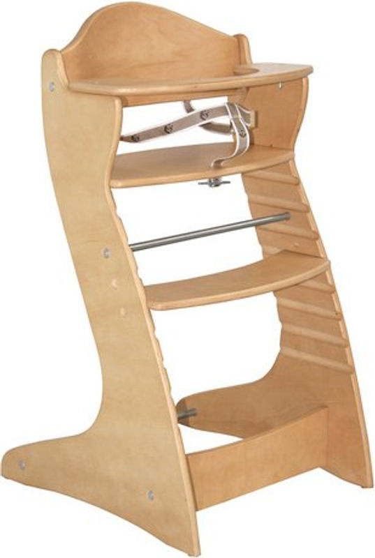 Roba Treppenhochstuhl Chair Up aus Holz mit Armlehnen in modernem Design - Bild 4