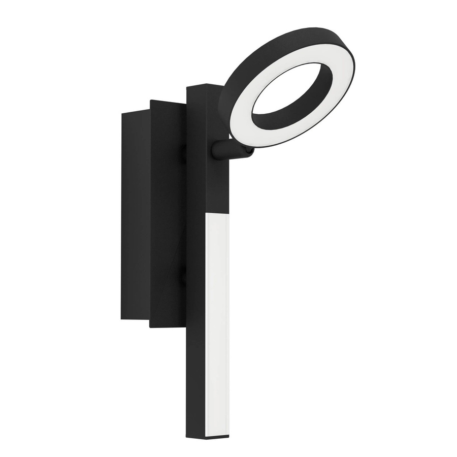 Eglo LED-Spot Cardillio 1-flammig Schwarz B/T/H: 16,5 x 6,5 x 22,5 cm - Bild 2