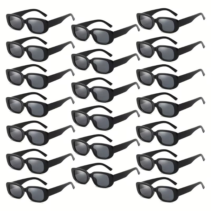 DIXSG Korrektionsbrille, rechteckig, Vollrand, Schwarz, Damen, Kunststoff - Bild 2