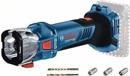 Bosch Professional Akku-Rotationsschneider GCU 18V-30 solo Trockenbaufräse in Blau und Schwarz - Bild 2