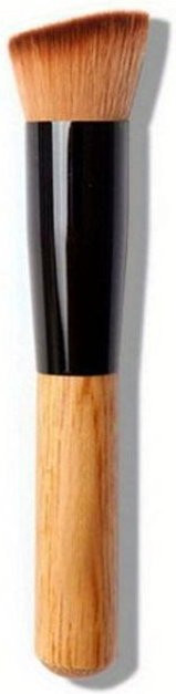 Love Home Garden Foundation Make-up Pinsel, Kabuki Flachkopf, Grau - Bild 1