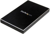 StarTech.com USB 3.1 Gen 2 Festplattengehäuse für 2.5 Zoll SATA Laufwerke, 10 Gbps, Schwarz (S251BMU313) - Bild 1
