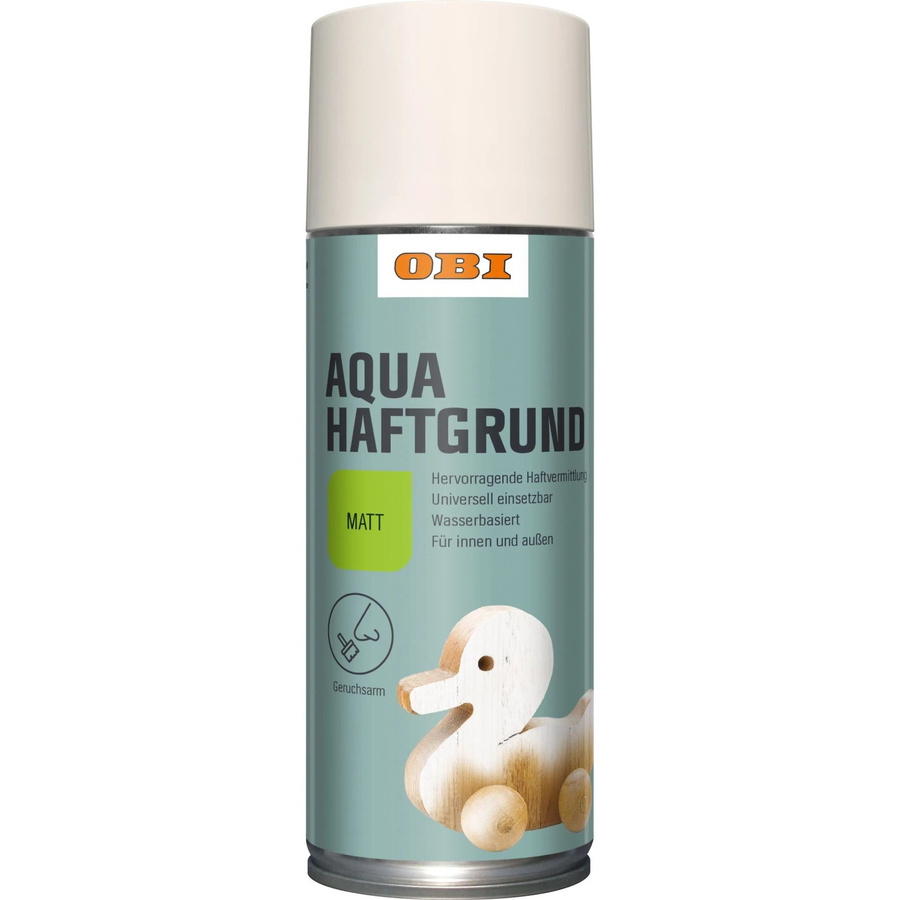 OBI Haftgrundierung Spray Weiß matt wasserbasiert 400 ml - Bild 2