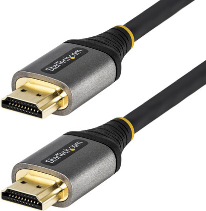 StarTech.com Premium Certified HDMI 2.0 Kabel mit Ethernet, 4K 60Hz, HDR10 und ARC, Schwarz, Länge: 5 m - Bild 1