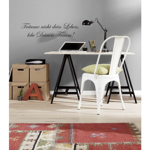 KOMAR Dekosticker Träume in Bunt mit Typografie-Design, Breite: 50 cm, Höhe: 70 cm - Bild 2