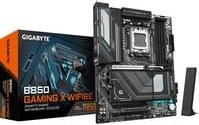Gigabyte B850 GAMING X WIFI6E Mainboard AM5 DDR5 in Schwarz/Grau mit Wi-Fi, Bluetooth und Ethernet/LAN - Bild 1