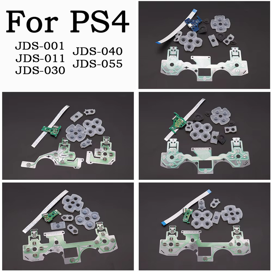 TingDong USB Ladeport für PS4 und PS4 Pro Controller Reparatur-Set JDS-001 JDS-030 JDS-040 JDS-055 - Bild 2