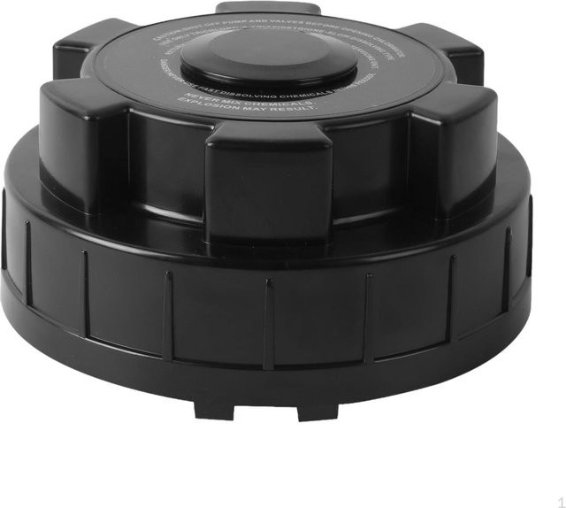 Crafttradeonline Chlorinator-Deckelabdeckung als praktischer und auslaufsicherer Ersatz zur einfachen Abdichtung - Bild 1