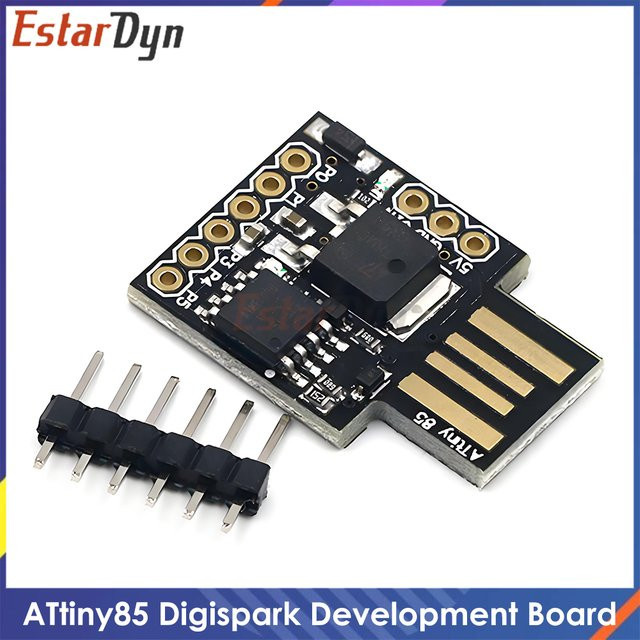 Estardyn ATTINY85 Digispark USB-Entwicklungsboard Micro-Board in Schwarz - Bild 1